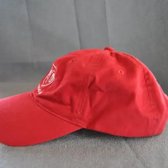 Dodge Red w/ White Logo Adjustable Dad Hat - Picture 8 of 11